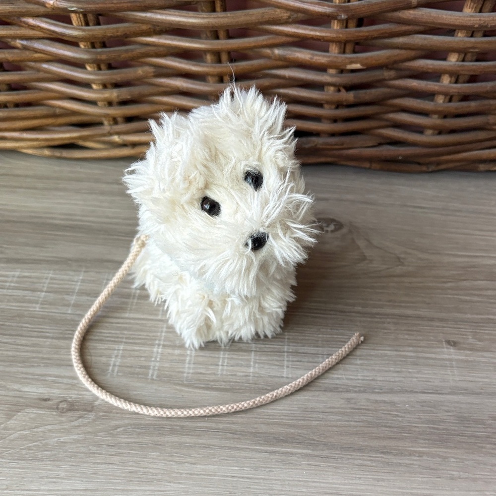 American Girl Doll Coconut Dog and Leash